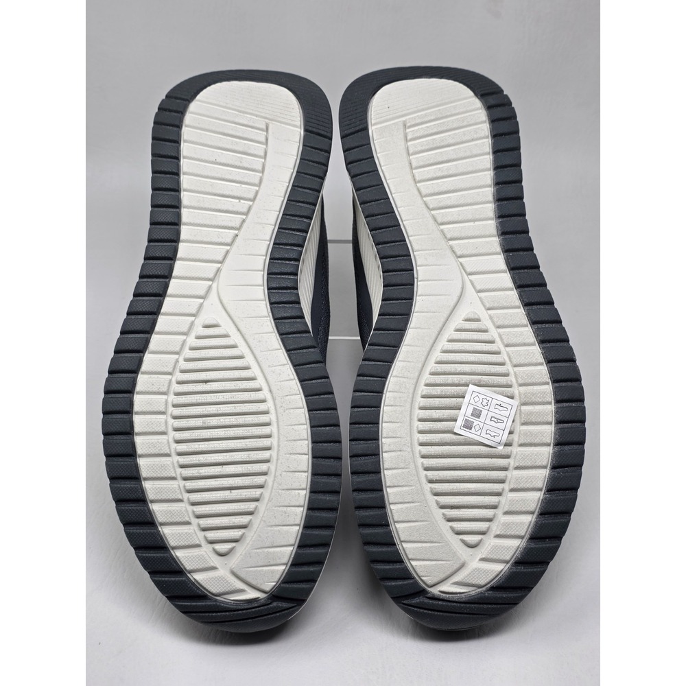 SKECHERS Slip-ins BOBS Size 10 Mens Sport Squad Chaos 4 Shoes Gray 118423 New - Picture 6 of 9